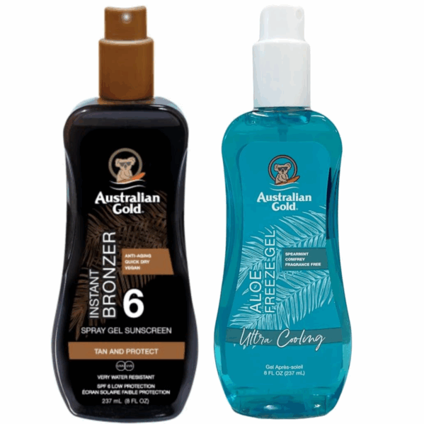 Australian Gold Spray bronzer SPF6 + Aloe Freeze