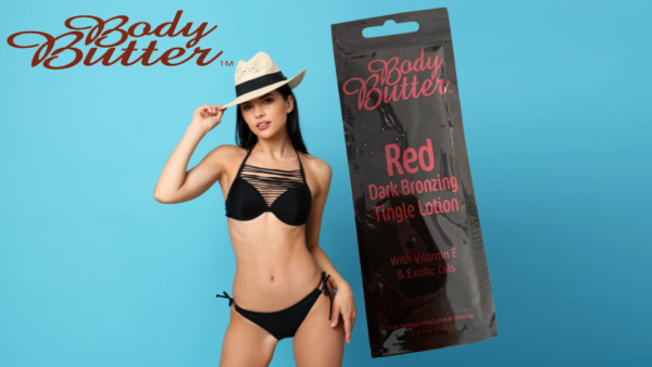 Body Butter Red Ciemny Bronzer Z Efektem Tingle 15ml - obrazek 2