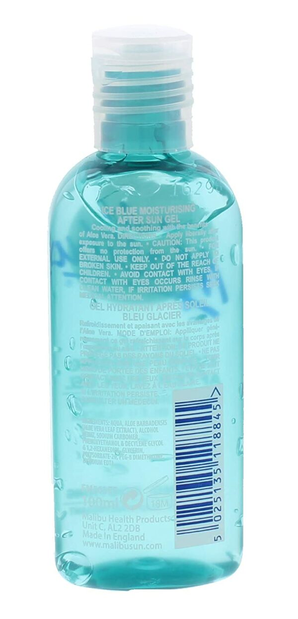 Malibu Ice Blue Aftersun Żel Po Opalaniu 100ml - obrazek 2