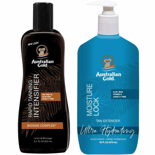 Australian Gold Rapid Tanning Intensifier + Moisture Lock 473ml