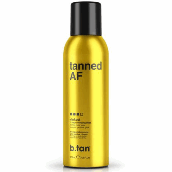 b.tan Tanned Af Bronzing Mist Mgiełka + Rękawica - obrazek 2