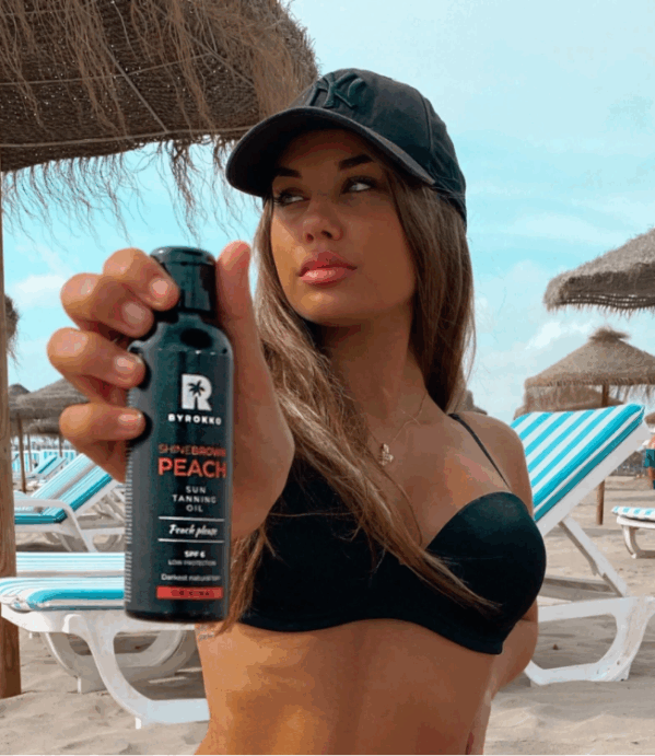 Byrokko Shine Brown SPF6 + Suchy Olejek Brązujący - obrazek 4