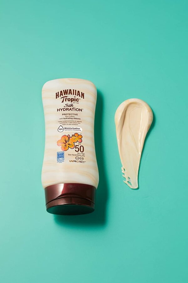 Hawaiian Tropic Silk Hydration Sun Lotion SPF50 - obrazek 5