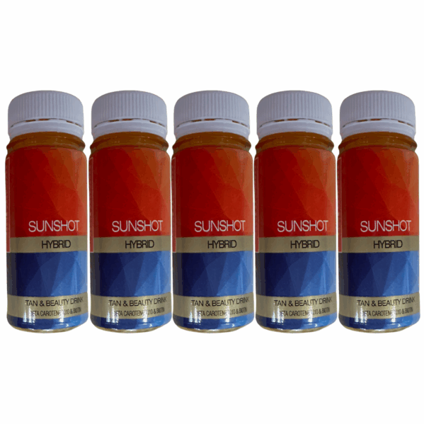 Tan Beauty Sunshot Hybrid Drinki Do Opalania x5szt