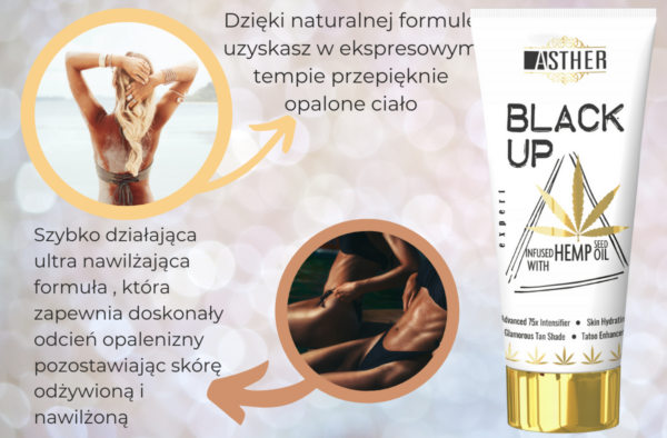Asther Black Up With Oil Seed Aktywator Tatoo Save 200ml - obrazek 4