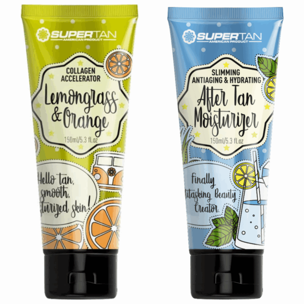 Supertan Lemongrass & Orange + After Tan Po Opalaniu Gratis