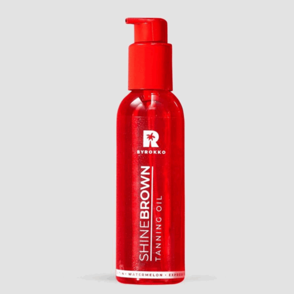 Byrokko Shine Brown Watermelon Oil Olej Do Ekspresowego Opalania - obrazek 2