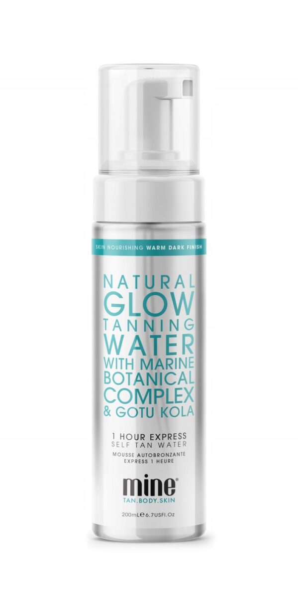 MineTan Natural Glow Pianka Stopniowo Brązująca + Rękawica - obrazek 2