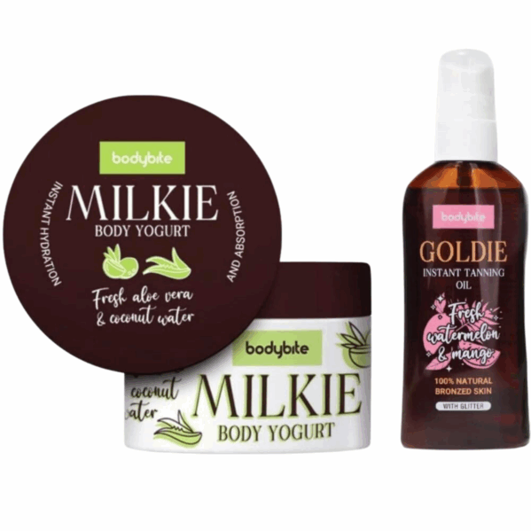 Bodybite Goldie Olejek Do Ciała + Balsam Po Opalaniu