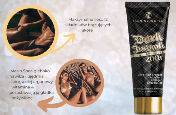 Tanning World Premium Accelerator + Dark Jungali - obrazek 8