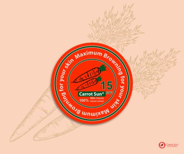 Carrot Sun Carrot Marchewkowy Krem Do Opalania SPF15 - obrazek 3