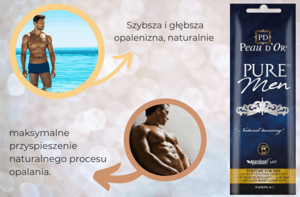 Peau d'Or Pure Men Do Opalania x10szt - obrazek 4