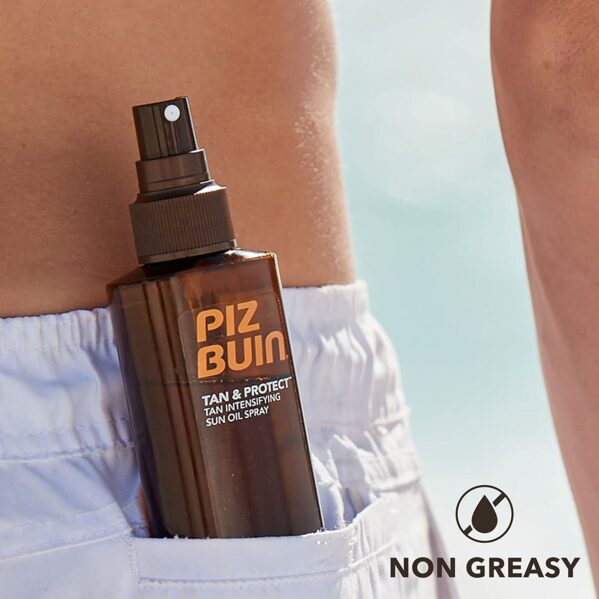 Piz Buin Tan & Protect Sun Oil Spray SPF15 x2szt - obrazek 3