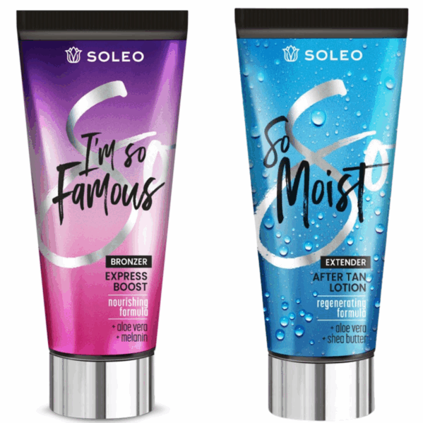 Soleo I'm So Famous + So Moist Po Opalaniu Gratis