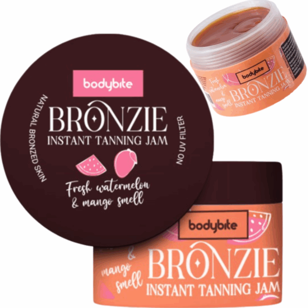 Bodybite Bronzie Krem Przyspieszający + Rękawica - obrazek 2