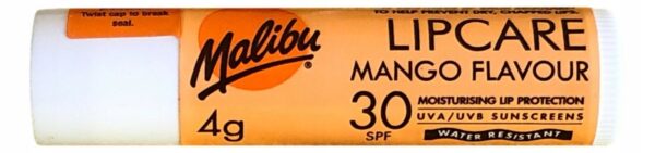 Malibu Lipbalm Stick Pomadka Ochronna SPF30 Mango - obrazek 5