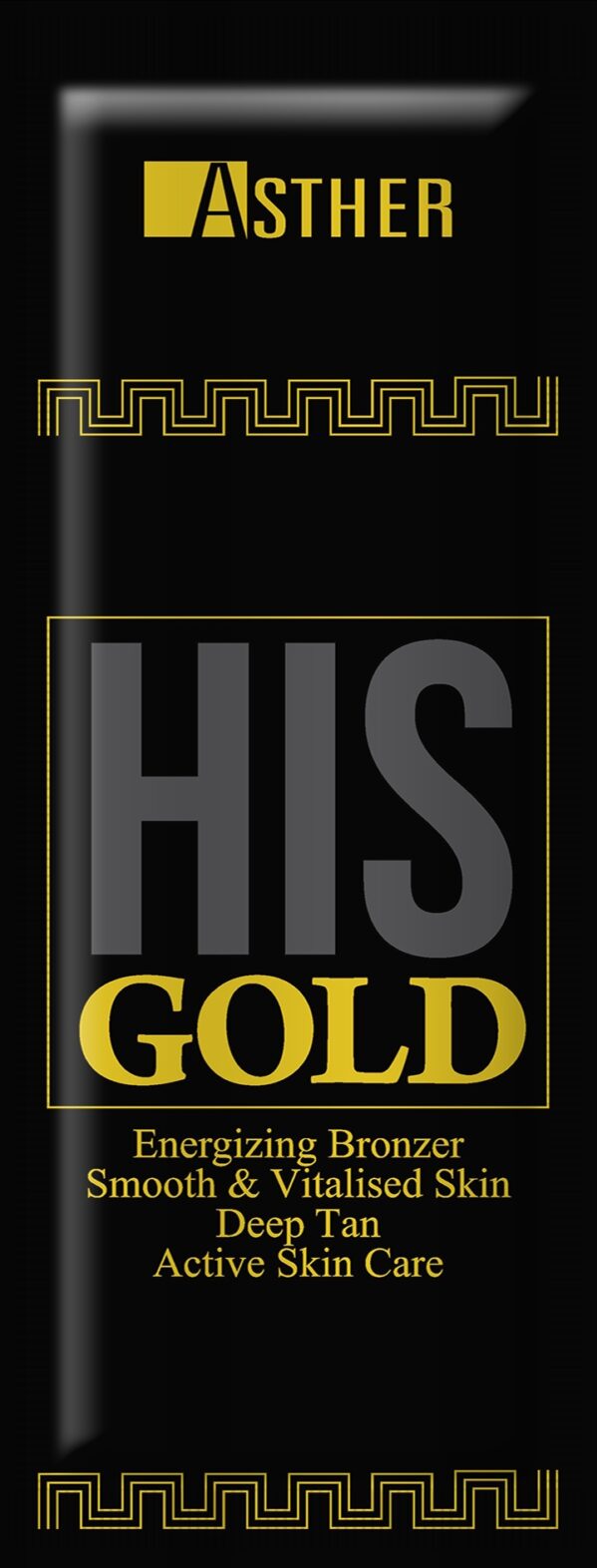 Asther His Gold Bronzer Dla Mężczyzn Pakiet x10szt