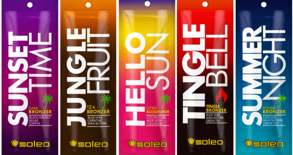 Soleo Basic Pakiet Saszetek 40+10 Do Solarium 15ml