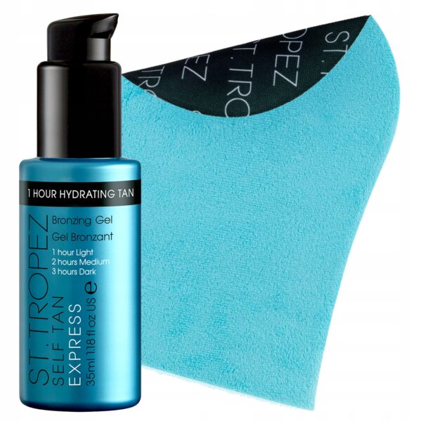 St.Tropez Tan Self Express Gel 35ml + Rękawica