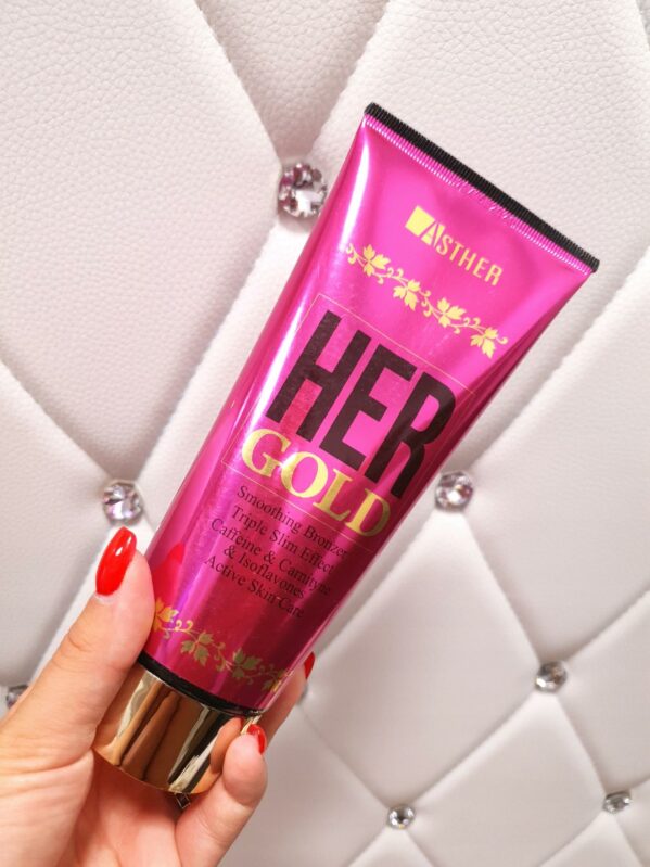 Asther Her Gold Mocny Bronzer Dla Kobiet x2szt - obrazek 2