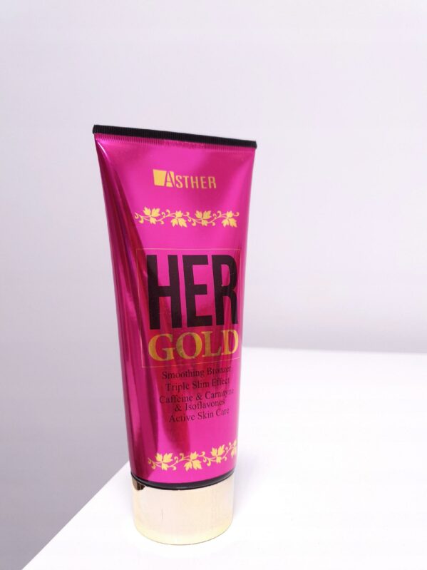Asther Her Gold Mocny Bronzer Dla Kobiet x2szt - obrazek 3
