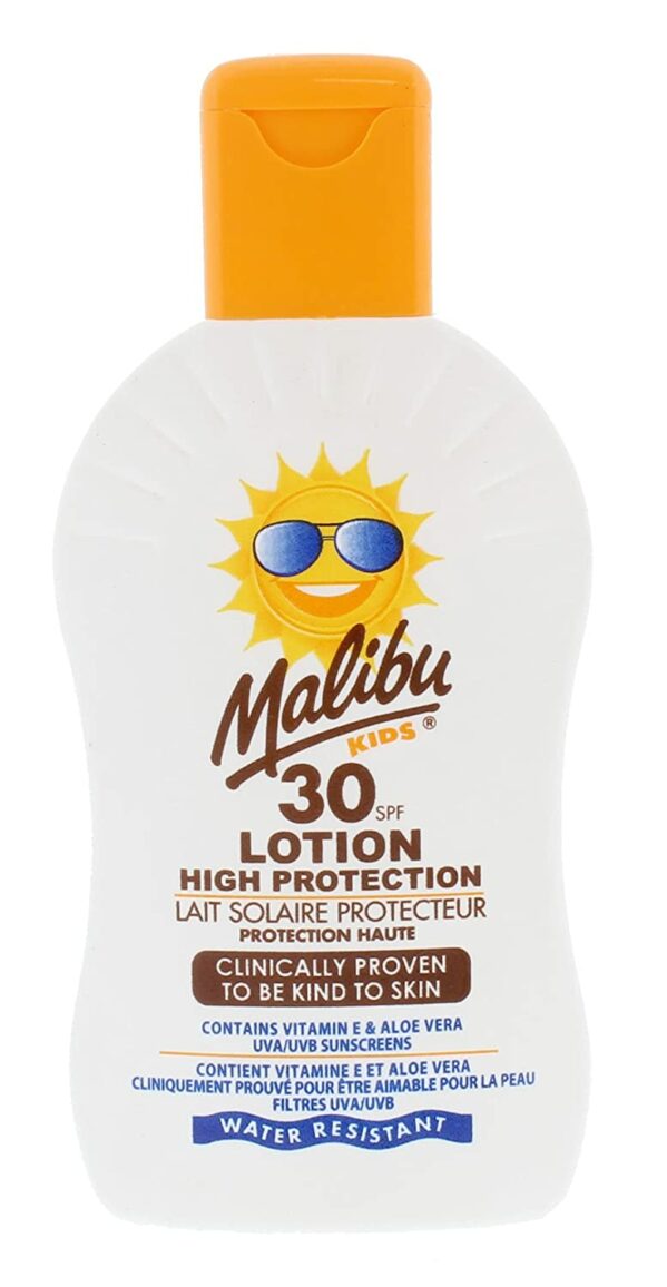 Malibu Balsam Ochronny Dla Dzieci SPF30 200ml + Balsam Po Opalaniu 200ml - obrazek 2