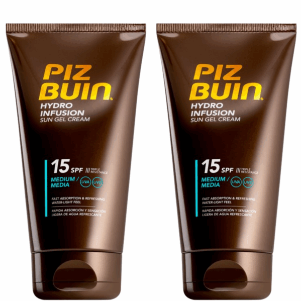 Piz Buin Hydro Infusion Sun Gel Cream SPF15 x2szt
