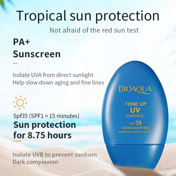 Bioaqua Tone Up UV SPF35 Krem Przeciwsłoneczny - obrazek 8