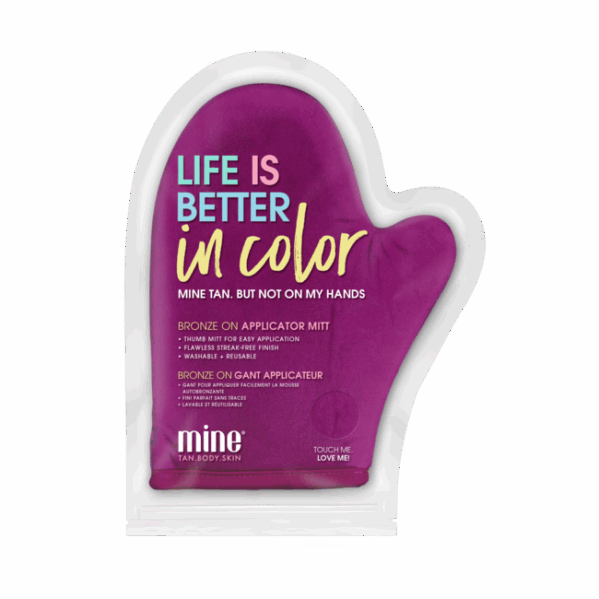 MineTan Zestaw Pianka Medium Dark + Balsam Brązujący I Rękawica - obrazek 6