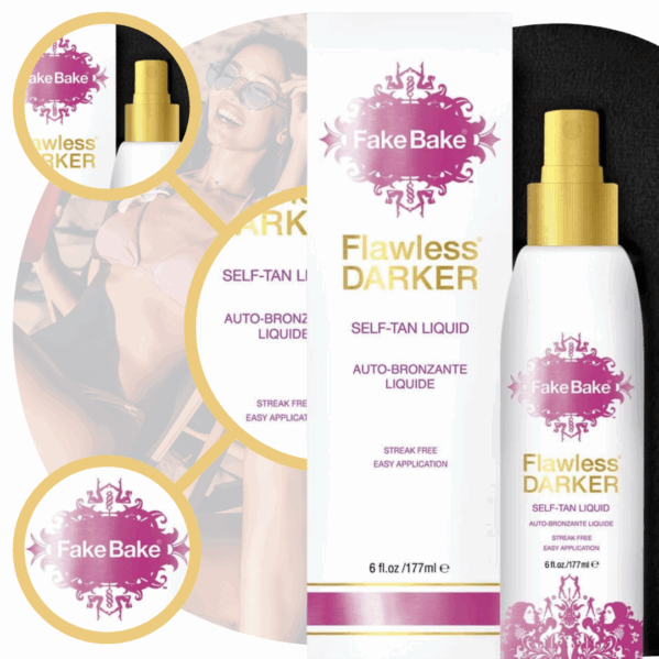 Fake Bake Flawless Darker Samoopalacz W Płynie Z Rękawicą x2szt - obrazek 4