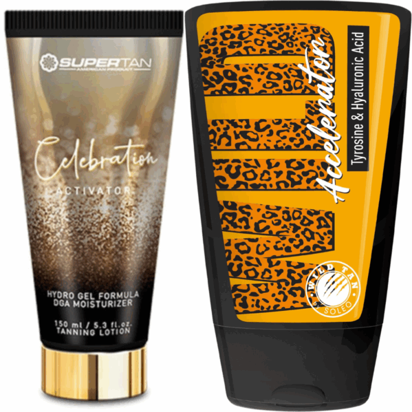 Supertan Celebration + Wild Tan Wild Accelerator Gratis