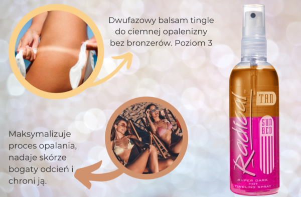 Radical Super Dark Hot Dwufazowy Przyspieszacz Tingle - obrazek 3