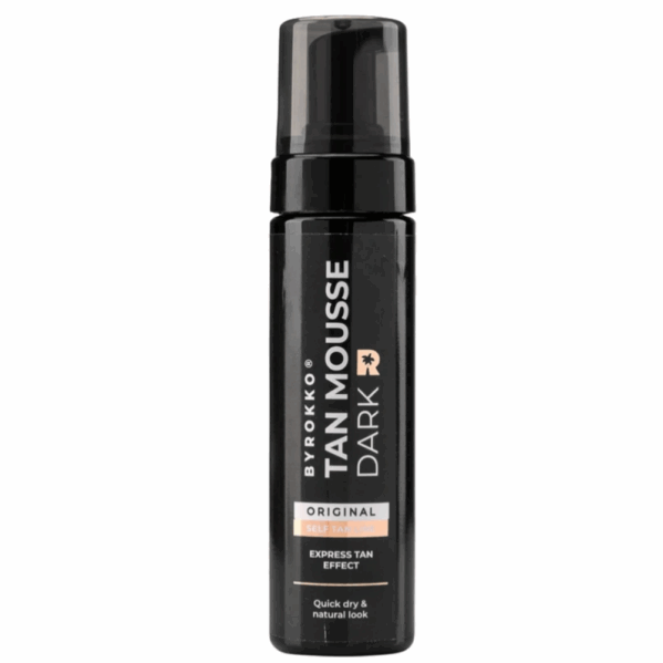 Byrokko Tan Mousse Dark Samoopalacz W Piance + Rękawica - obrazek 2