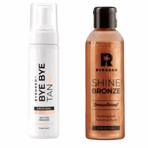 Byrokko Shine Bronze + Zmywacz Do Samoopalacza