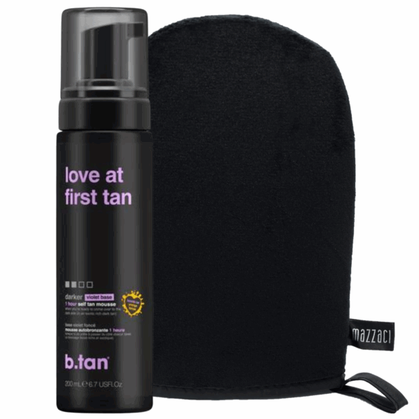 b.tan Love At First Tan Pianka Samoopalająca + Rękawica