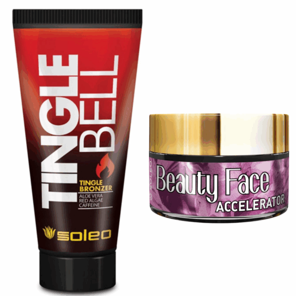 Soleo Tingle Bell Bronzer + Słoiczek Beauty Face