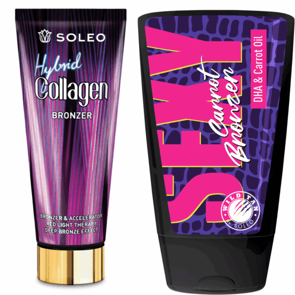 Soleo Hybrid Collagen + Wild Tan Sexy Carrot Gratis