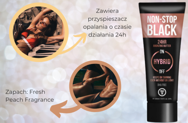 Power Tan Non-Stop Black Hybrid Bronzing Butter - obrazek 3