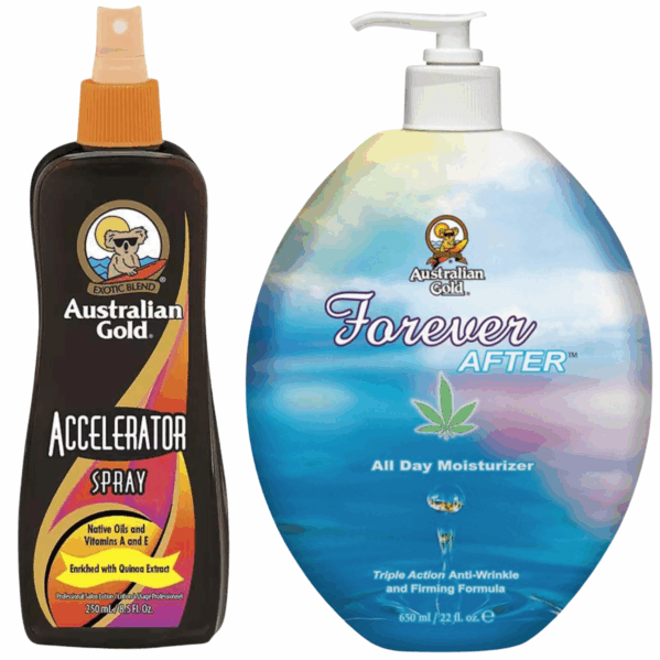 Australian Gold Accelerator W Spray + Forever After Po Opalaniu