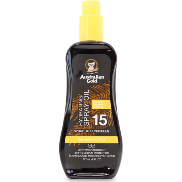 Australian Gold SPF15 Olejek W Sprayu Ochronny + Forever After 400ml - obrazek 2