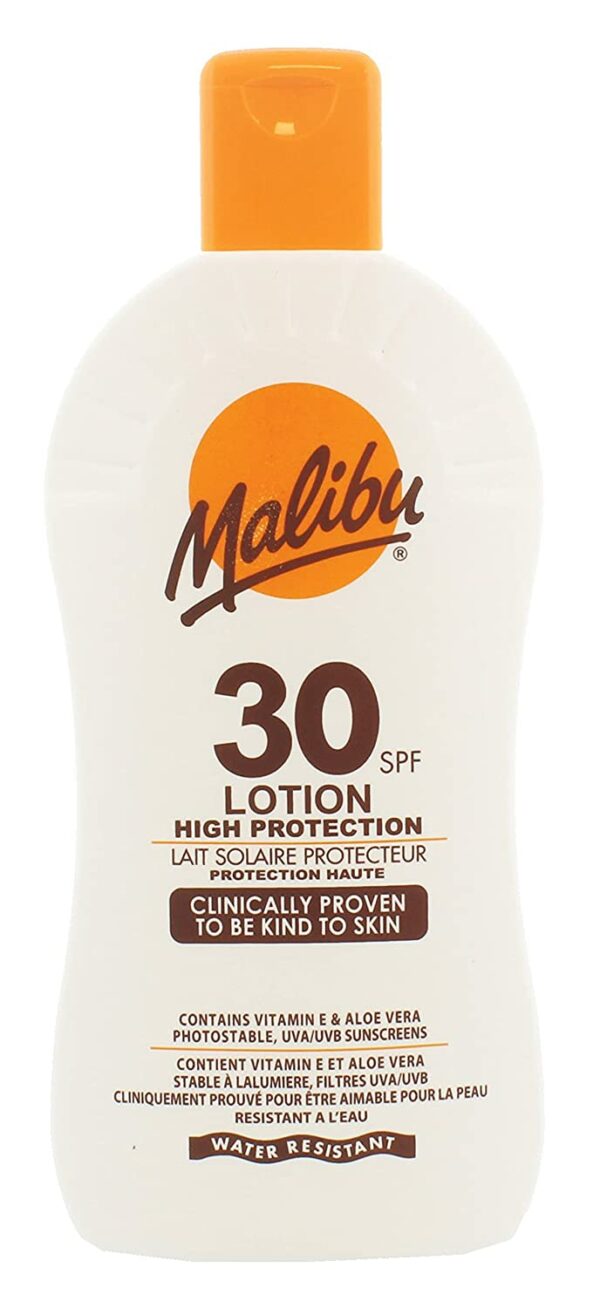Malibu Protective Lotion SPF30 Wodoodporny Balsam 400ml