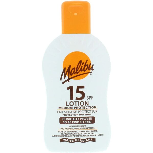 Malibu SPF15 Wodoodporny Balsam 200ml + Balsam Po Opalaniu 200ml - obrazek 2
