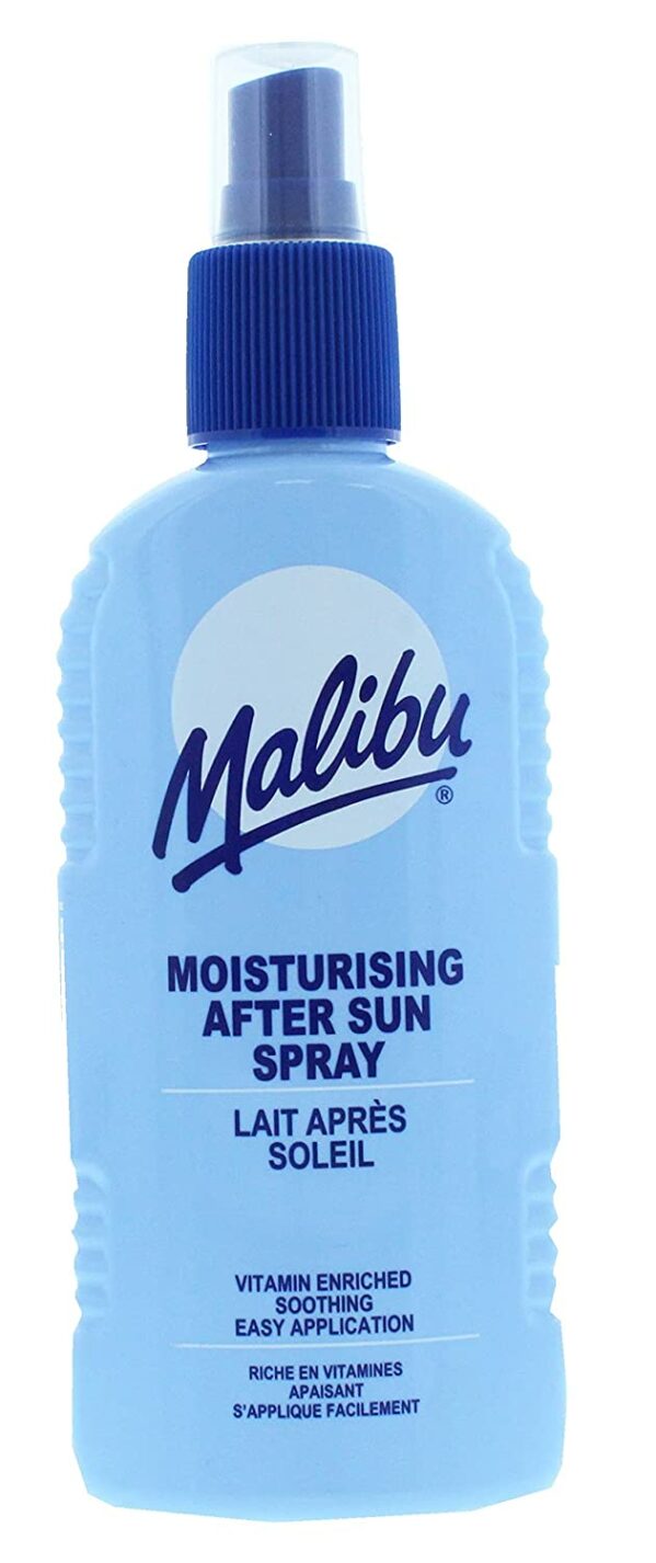 Malibu Olejek Brązujący Z Arganem SPF8 200ml + Balsam W Sprayu Po Opalaniu 200ml - obrazek 3