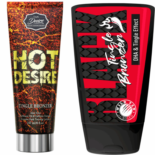 Tan Desire Hot Desire + Wild Tan Black Tingle Gratis