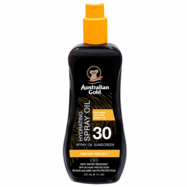 Australian Gold Olejek Carrot Oil Spray SPF30 + Moisture Lock 237ml - obrazek 2