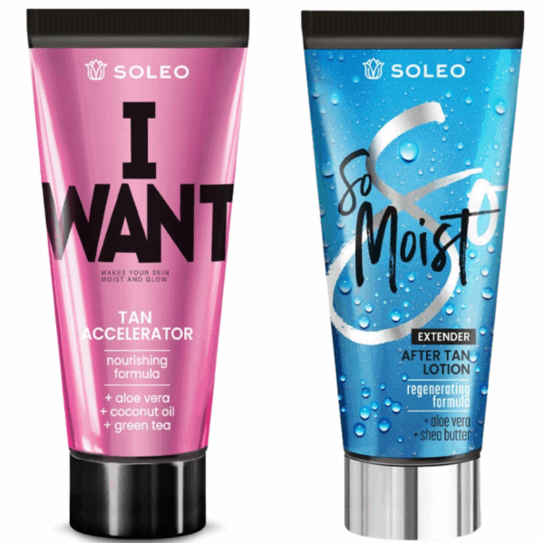 Soleo I Want + So Moist Po Opalaniu Gratis