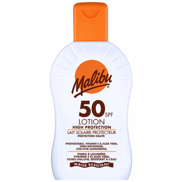 Malibu Wodoodporny Balsam SPF50 200ml + Żel Po Opalaniu 200ml - obrazek 2