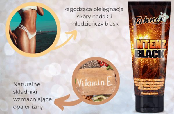 Tahnee Intenz Black + Black Legs Balsam Do Nóg - obrazek 5
