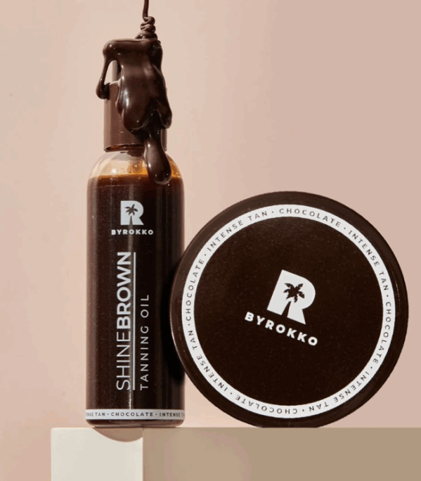 Byrokko Shine Brown Chocolate + Szybki Olejek Brązujący - obrazek 6