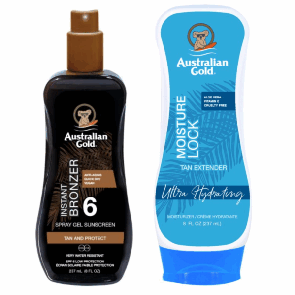 Australian Gold Spray Bronzer SPF6 + Moisture Lock 237ml